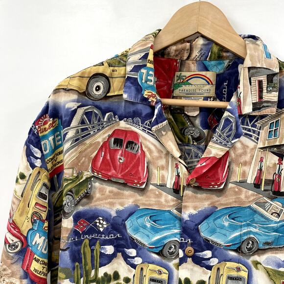 Vintage Paradise Found Hawaiian Shirt - Picture 3 of 5